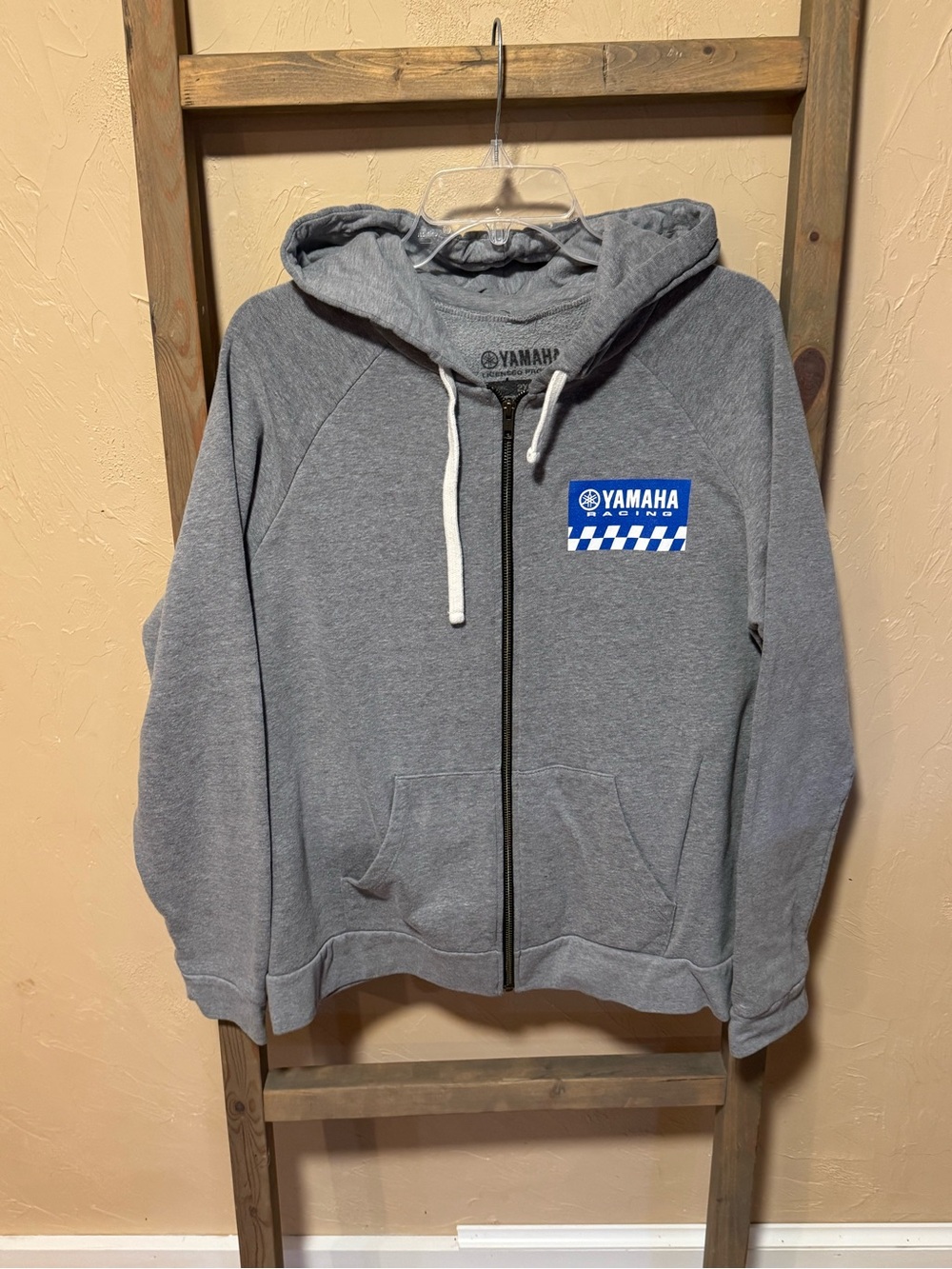Yamaha Blue and Gray Racing Logo Sweatshirt